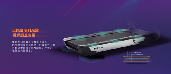 室内健身器材-多宝电竞X6心率版跑步机