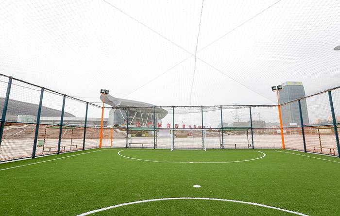 广西健身器材厂家-多宝电竞五人制足球场