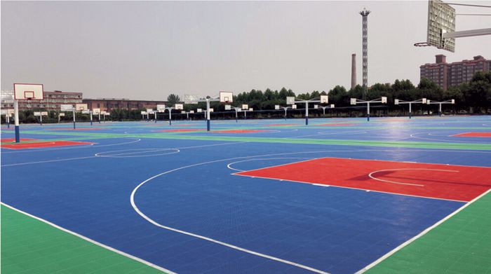 多宝电竞健身器材-悬浮拼装运动球场