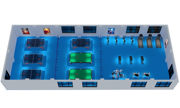 200平方健身房配置方案-广西多宝电竞体育健身器材有限公司 200平方健身房配置方案-广西多宝电竞体育健身器材有限公司
