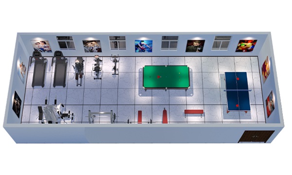 100平方健身房配置方案-广西多宝电竞体育健身器材有限公司