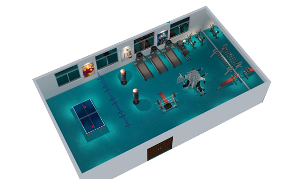 150平方健身房配置方案-广西多宝电竞体育健身器材有限公司 150平方健身房配置方案-广西多宝电竞体育健身器材有限公司