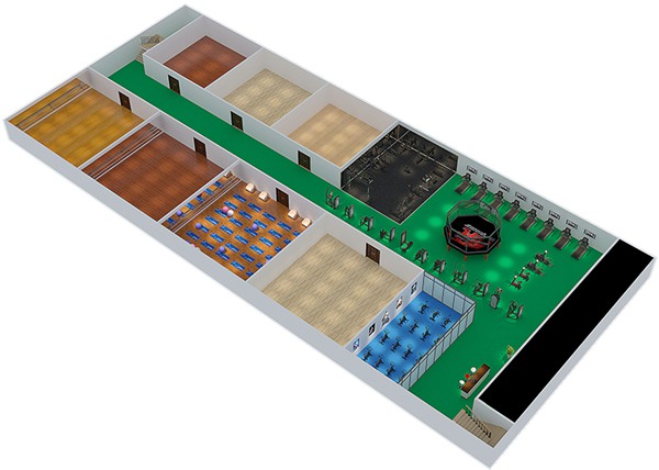 1800平方健身房配置方案-广西多宝电竞体育健身器材有限公司 1800平方健身房配置方案-广西多宝电竞体育健身器材有限公司