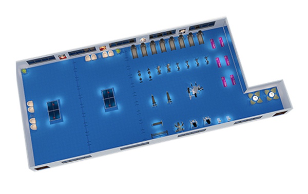 150平方健身房配置方案-广西多宝电竞体育健身器材有限公司 150平方健身房配置方案-广西多宝电竞体育健身器材有限公司